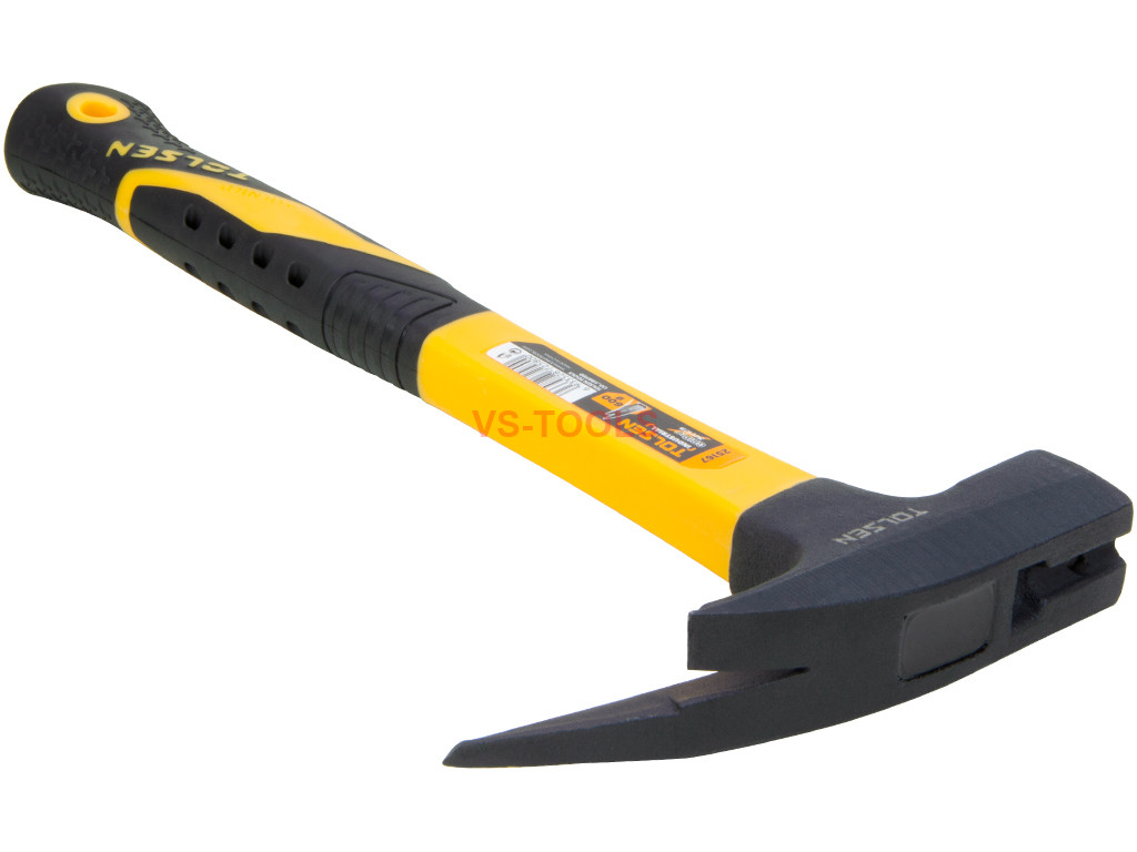 Milled Face Roofing Hammer ShockReducing Fiberglass TPR